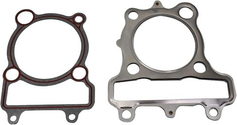 Cylinder Piston Gasket Top End Kit Replacement for Yamaha Warrior 350 1987-2004 348cc in Saudi Arabia