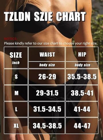 TZLDN High Waisted Bikini Bottoms for Women High Cut Cheeky Tie Front Ribbed Swimsuit Bathing Suit Bottom in Kuwait