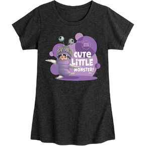 Disney Monsters Inc. - Boo Cute Little Monster - Toddler & Youth Girls Short Sleeve Graphic T-Shirt in Saudi Arabia