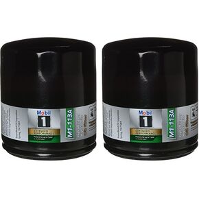 MobilOil Filter, Extended Performance, Canister, Screw-On, 3.08 in Tall, 13/16-16 in Thread, Steel, Black, GM, Each in Kuwait