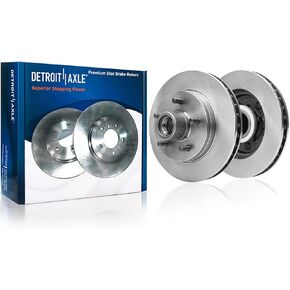 Detroit Axle - Front Brake Kit for 2WD GMC Chevrolet C1500 Suburban Savana Express 1500 Tahoe Yukon Disc Brake Rotors Replacement Brakes: 11.61" inch Rotor in Saudi Arabia