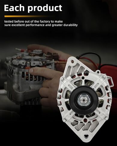 OCPTY ANDLESTINATORS ANTERNATOR 13209 لـ HYUNDAI ACCENT 2012-2017 ، لـ HYUNDAI VELOSTER 2012-2017 ، لـ KIA RIO 2012-2013，12V 90AMP S6 CLASS يحل محل 13209 37300-2B510 ، 37300-2B300 in Saudi Arabia
