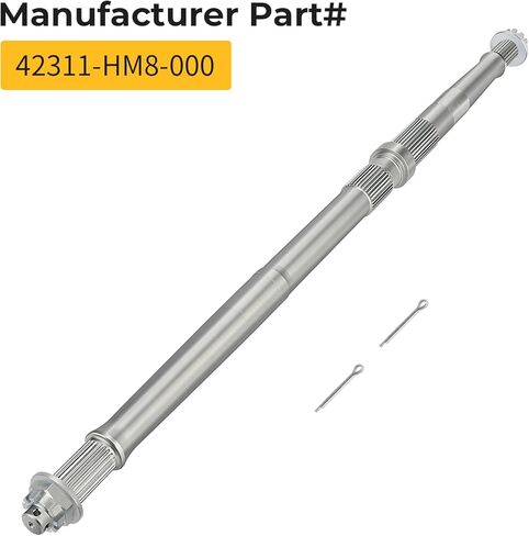 M MAT Rear Wheel Axle for Honda Recon 250 TRX250T-M 1997-2024 Recon 250 ES TRX250TE 2002-2024 42311-HM8-000 in Saudi Arabia