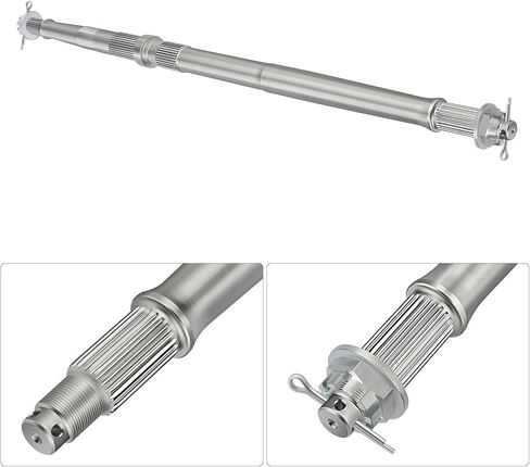 M MAT Rear Wheel Axle for Honda Recon 250 TRX250T-M 1997-2024 Recon 250 ES TRX250TE 2002-2024 42311-HM8-000 in Saudi Arabia