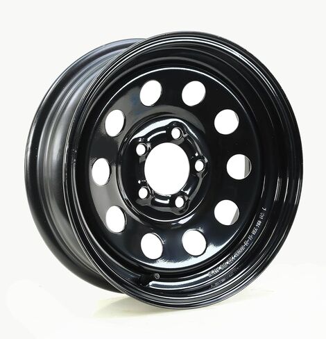 Free Country Trailer Tire Wheel Assembly ST205/75R15 8-Ply D 107M 5 Lug on 5" PCD Black Mod Rim in Kuwait