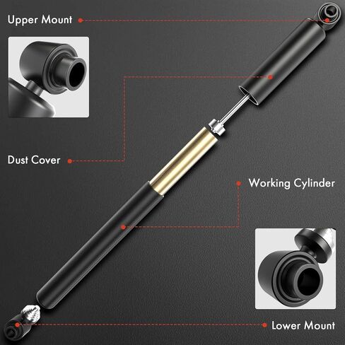 A-Premium Set of 2 Rear Shock Absorber Compatible with Jaguar X-Type 2002 2003 2004 in Saudi Arabia