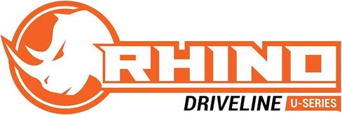SuperATV U Series Heavy Duty Rhino Driveline Prop Shaft for Polaris RZR XP Turbo (2016+) - Front and Rear - With Billet Aluminum Carrier Bearing - Made With 4130 Chromoly in Saudi Arabia