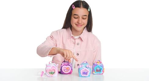 حقائب ظهر صغيرة معطرة - حقائب ظهر صغيرة معطرة، ناعمة ورقيقة ولطيفة ذات طابع طعام مع 5 مفاجآت قرطاسية صغيرة معطرة حقيقية في الداخل، 6 للجمع in Kuwait