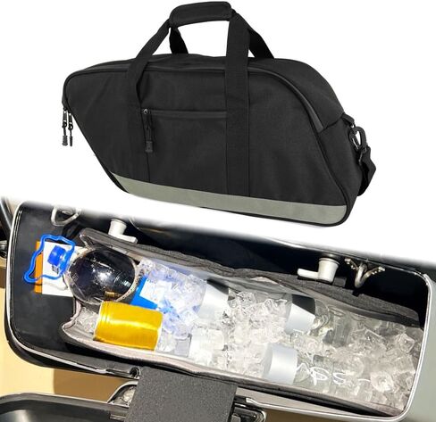 Motorcycle Saddlebag Cooler Bag for Touring Road Glide Electra Glide and Models with Hard Saddlebags, Saddle Bag Insert Cooler Motorcycle Beverage Cooler Bag in Saudi Arabia