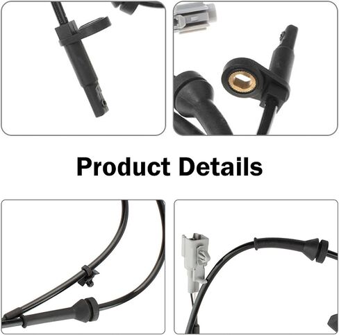 2 PCS ABS Wheel Speed Sensors, Front Left & Right Anti-Lock Brake Speed Sensors, ABS Sensor Replacement OEM 47911-CK000 47910-CA000, Compatible with 2003-2007 Nissan Murano in Saudi Arabia