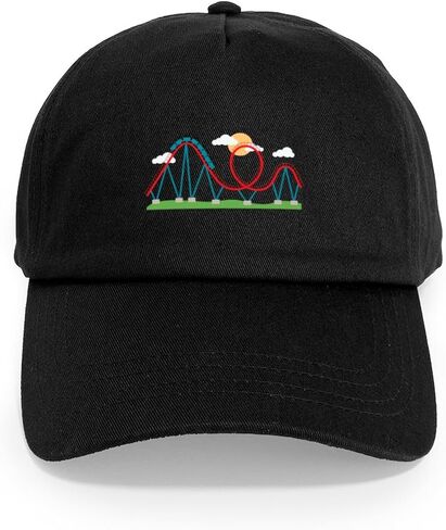 CafePress Roller Coaster Adjustable Baseball Cap in Saudi Arabia