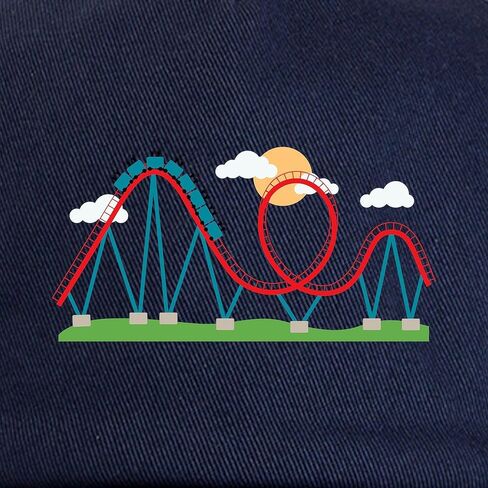 CafePress Roller Coaster Adjustable Baseball Cap in Saudi Arabia