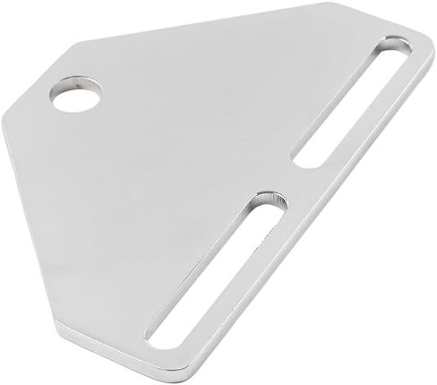 LIRU 1 PC BOTTOR MOUNT METTLENT BRACKET ADAPTER HEDAPTER ANDERSBLIES Aluminium Chrome for Harley Cruiser Chopper Touring Dyna in Saudi Arabia