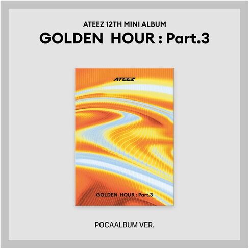 [applemusic POB Exclusive] A'TEEZ GOLDEN HOUR : Part.3 POCA Version with Tracking Sealed ATZ (POB Random Version) in Saudi Arabia