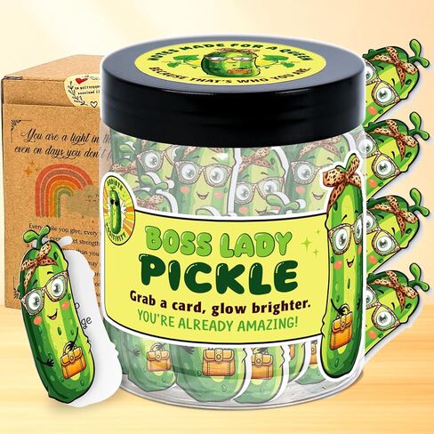 Nurse Appreciation Gifts - Pickle Nursing Gifts - Funny Gift for New Nurse, CNA, RN Nurses - Graduation Giftss, Birthday Present - Decor Jar with 60 Appreciation Cards in Kuwait