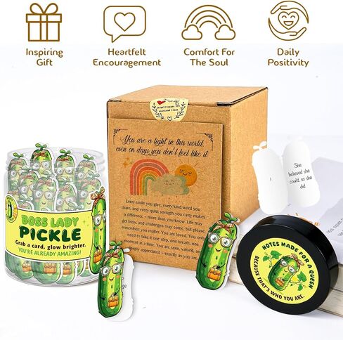 Nurse Appreciation Gifts - Pickle Nursing Gifts - Funny Gift for New Nurse, CNA, RN Nurses - Graduation Giftss, Birthday Present - Decor Jar with 60 Appreciation Cards in Kuwait