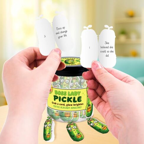 Nurse Appreciation Gifts - Pickle Nursing Gifts - Funny Gift for New Nurse, CNA, RN Nurses - Graduation Giftss, Birthday Present - Decor Jar with 60 Appreciation Cards in Kuwait