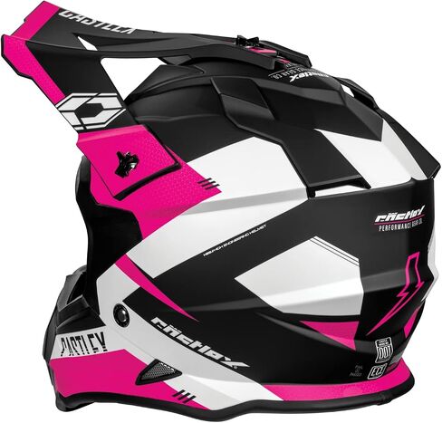 Castle X Mode Mx Corsa Off-Road/MX/ATV/UTV خوذة في Glo الوردي غير اللامع ، متوسط الحجم in Kuwait