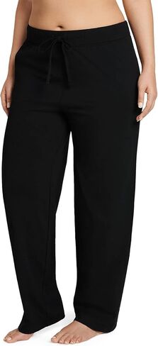 Jockey Women's Sleepwear Everyday Essentials 100% Cotton Pant, Blue Wash, S in Saudi Arabia