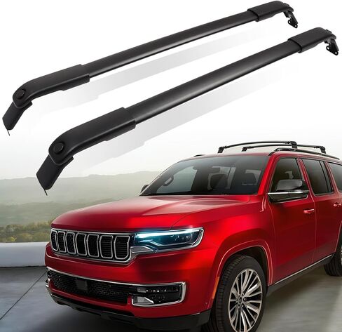 330lbs Lockable Roof Rack Cross Bars Fit for Chevrolet Tahoe, Chevy Suburban,GMC Yukon & Yukon XL, Cadillac Escalade ESV 2021 2022 2023 2024 2025,Accessories Cargo Carrier Bars Luggage Rack in Kuwait