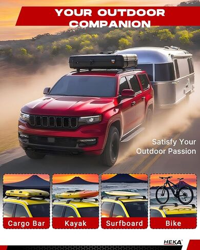 330lbs Lockable Roof Rack Cross Bars Fit for Chevrolet Tahoe, Chevy Suburban,GMC Yukon & Yukon XL, Cadillac Escalade ESV 2021 2022 2023 2024 2025,Accessories Cargo Carrier Bars Luggage Rack in Kuwait