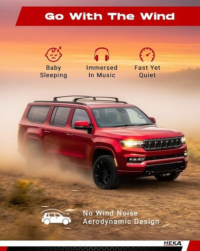 330lbs Lockable Roof Rack Cross Bars Fit for Chevrolet Tahoe, Chevy Suburban,GMC Yukon & Yukon XL, Cadillac Escalade ESV 2021 2022 2023 2024 2025,Accessories Cargo Carrier Bars Luggage Rack in Kuwait