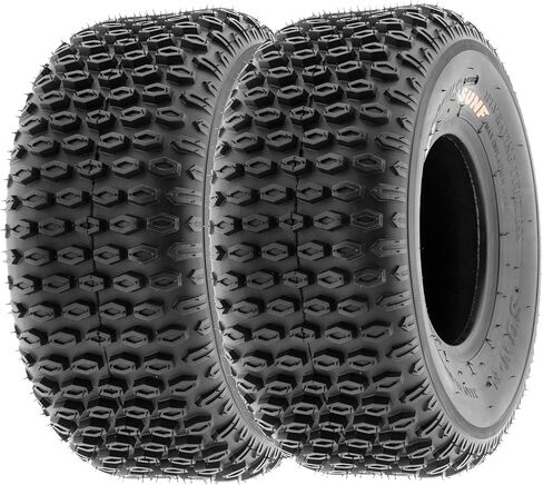 Sunf 16x8-7 16x8x7 atv utv tyres 6 رقائق الوزن الخفيف الأنبوب A012 [مجموعة من 2] in Saudi Arabia