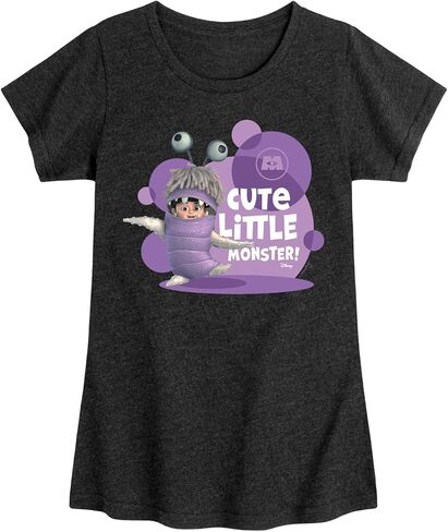 Disney Monsters Inc. - Boo Cute Little Monster - Toddler & Youth Girls Short Sleeve Graphic T-Shirt in Saudi Arabia