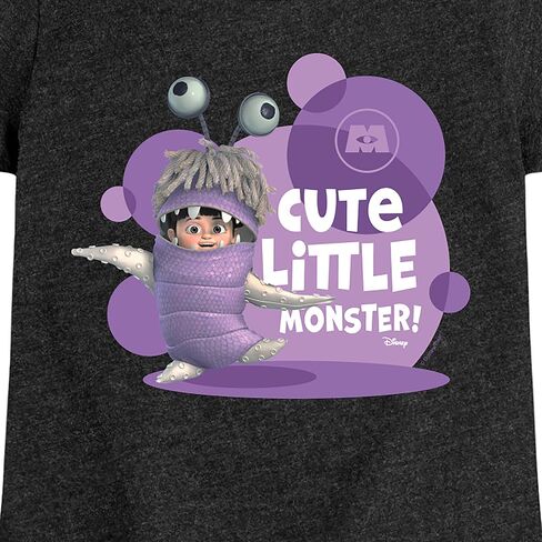 Disney Monsters Inc. - Boo Cute Little Monster - Toddler & Youth Girls Short Sleeve Graphic T-Shirt in Saudi Arabia