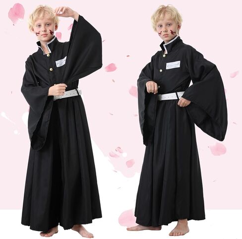 زي Muichirou Cosplay Assume Halloween Kimono موحد كامل مجموعة الكبار لباس الزي مع الباروكة in Saudi Arabia