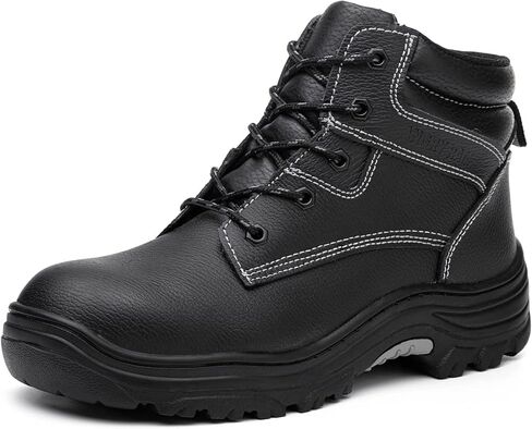ANGRYRAM Work Boots for Men Steel Toe Boots Lightweight Indestructible Construction Safety Boots in Saudi Arabia