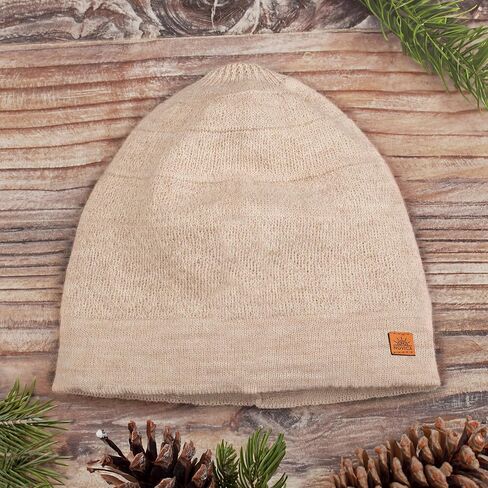 NOVICA Unisex Soft Alpaca Wool Blend Knit Hat Skull Cap in Kuwait