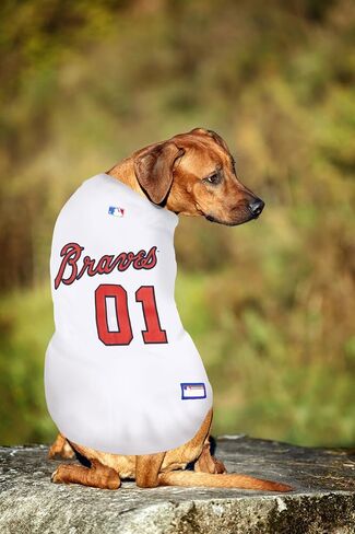 Pets First MLB Los Angeles Dodgers Dog Jersey, Large in Saudi Arabia