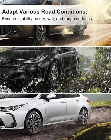 مستشعر سرعة عجلات ABS اليسرى اليسرى واليمين مناسب لـ Toyota Corolla 2019-2022 ، ABS Skid Control Sensor Warness استبدال 89542-12110 89543-12110 ، 2 حزمة in Saudi Arabia