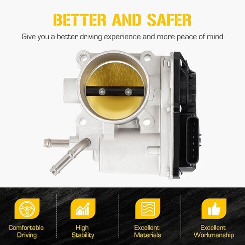 Electric Throttle Body Fit for Pon-tiac Vibe 2005-2008, Fit for Toy-OTA Corolla 2005-2008, for Matrix 2005-2008, (only for 1.8L) 2203022041 22030-22041 88974439 88978888 6E-8003 TBT007 in Saudi Arabia