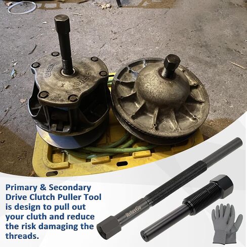 Primary Polaris Clutch Puller Removal Tool for 1985-2016 Polaris Sportsman Scrambler Ranger RZR, Polaris Clutch Removal Tool Replaces 2870506 (OEM Standard Size) in Kuwait