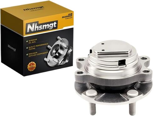 Front Wheel Bearing Hub Compatible with G37 2008-2013, Q50 2014-2023, FX35 2003-2012, G35 2007-2008, 370Z 2009-2020, M35 QX50 Q60 EX35 M37 QX70 G25 2011-2012 w/ABS 5-Lug 513334 in Kuwait