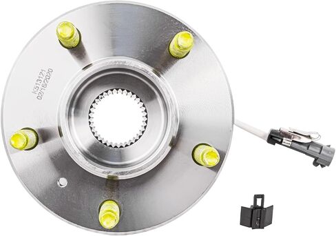 Detroit Axle - 513121 Wheel Bearing Hubs Pronting for Chevy Impala Monte Carlo Buick Lacrosse Lesabre Cadillac Dts Pontiac Grand Prix ، خلفية لسيارة Chevy Uplander الأمامية الخلفية الأمامية. in Kuwait