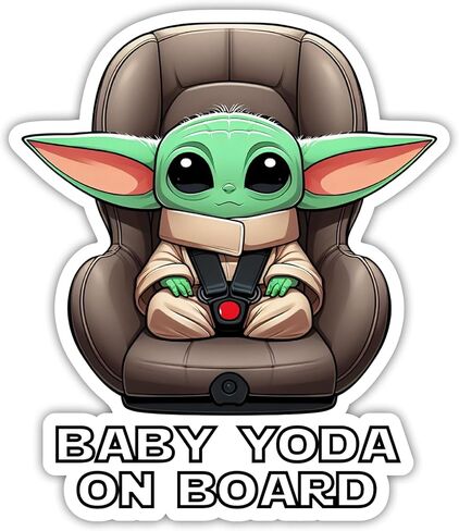 Baby Alien on Board ملصق للسيارات 2 حزمة - 5 بوصات - ملصق سيارة لشاحنة سيارات الدفع الرباعي شاحنة شريحة المصد in Saudi Arabia