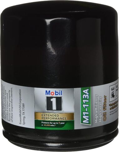 مرشح Mobiloil ، الأداء الممتد ، العلبة ، المسمار ، 3.08 في الطول ، 13/16-16 في الخيط ، الصلب ، الأسود ، جنرال موتورز ، كل منهما in Kuwait