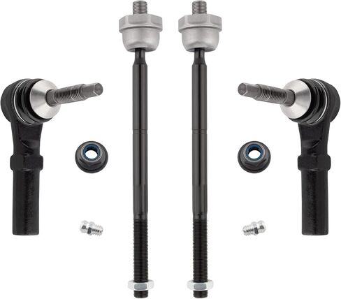 BOXI 4pcs Front Inner and Outer Tie Rods Replacement for Ford Expedition 2003 2004 2005 2006 / Lincoln Navigator 2003 2004 2005 2006 | EV456 ES3695 in Saudi Arabia