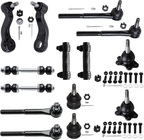 Detroit Axle - Front 14pc sting kit for C1500 Suburban C2500 Chevrolet Tahoe GMC Yukon ، 4 Tie Rod Wead in Saudi Arabia