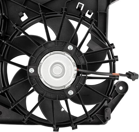 620-039 5137714AA Dual Engine Cooling Fan Assembly for Dodge Challenger 2008 2009 2010 for Chrysler 300 2005 2006 2007 2008 2009 2010 for Dodge Charger 2006-2010 for Dodge Magnum 2005-2008 in Saudi Arabia