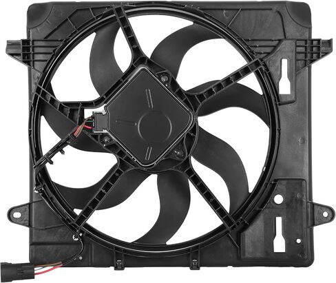 Radiator Cooling Fan Fit 2012-2017 for JEEP WRANGLER 2018 for JEEP WRANGLER JK in Saudi Arabia