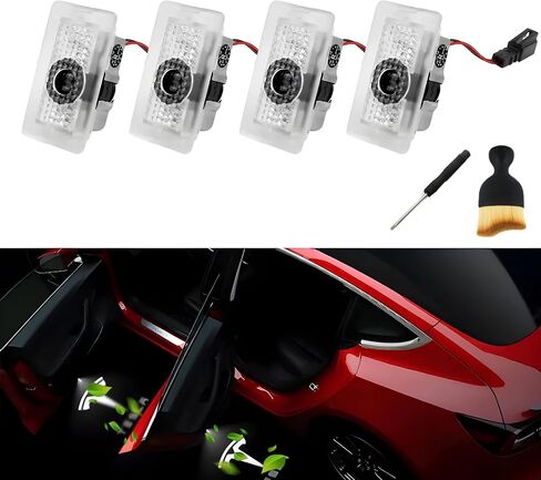 ضوء البودل متوافق مع Tesla Model 3 Y X الملحقات 2023 2024 2025 الملحقات ل Door Door Tesla LED LED LID PUNDDLE LIGHTS ULTRAS STEP SELIS in Saudi Arabia