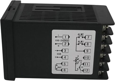 Pid Temperature Controller Industry thermoregulator AC 100 to 240V Max Temperature 1372 ºC for Sous Vide Home Brewing Oven(HD402) in Saudi Arabia