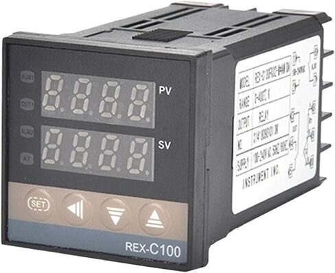 48*48 REX-C100 K J PT100 Thermostat 400 Degree 220V Digital Output Electronic PID Programmable Sensors Temperature Controller(REX-C100 K SSR) in Saudi Arabia