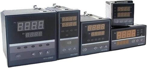 48*48 REX-C100 K J PT100 Thermostat 400 Degree 220V Digital Output Electronic PID Programmable Sensors Temperature Controller(REX-C100 K SSR) in Saudi Arabia