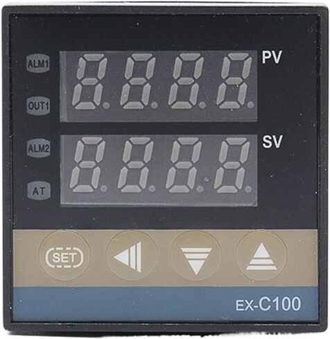 Rex- C100 وحدة تحكم درجة حرارة الذكية الرقمية K/Universal Inport SSR/RELAY THERMOSTAT 110V إلى 240 فولت جهد العمل (K في SSR Out) in Saudi Arabia