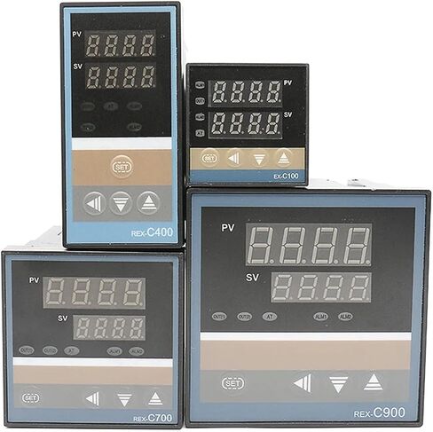 Rex- C100 وحدة تحكم درجة حرارة الذكية الرقمية K/Universal Inport SSR/RELAY THERMOSTAT 110V إلى 240 فولت جهد العمل (K في SSR Out) in Saudi Arabia